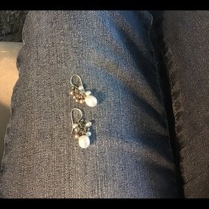 Fresh water pearl drop earring